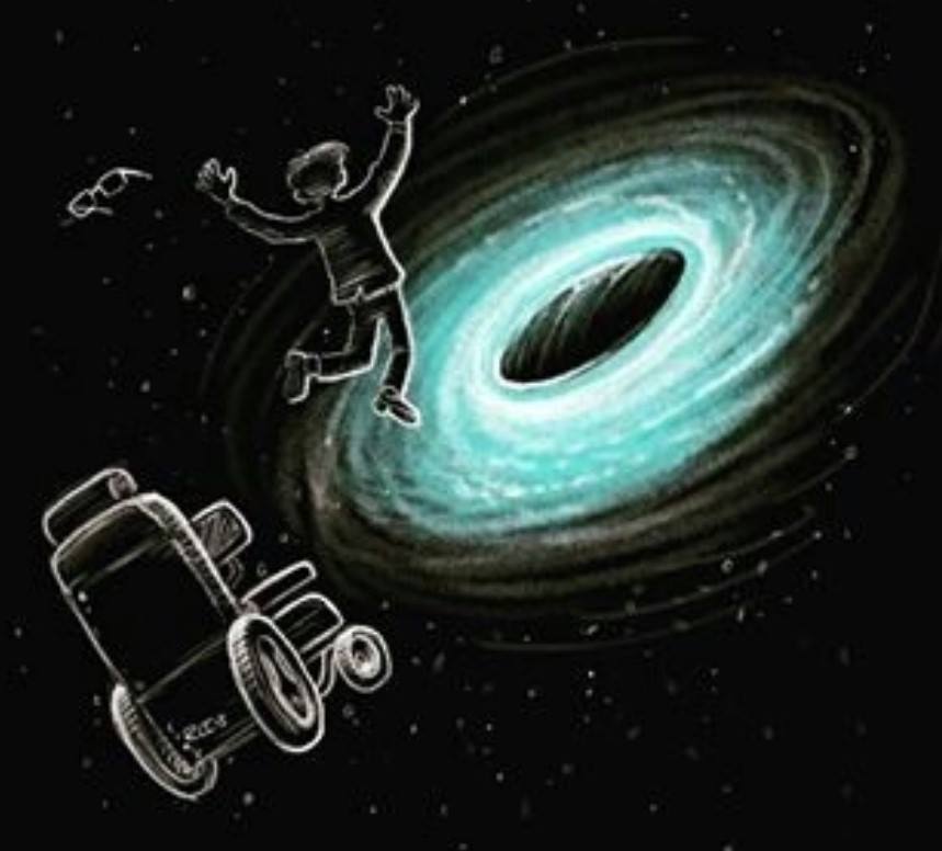 SpaceX should send Stephen Hawkins’ wheelchair towards the nearest blackhole