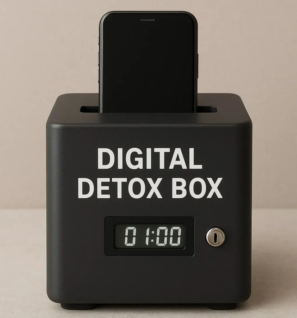 A digital detox box