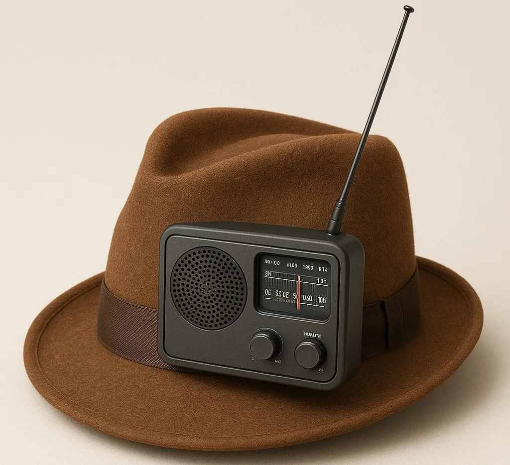 A radio hat
