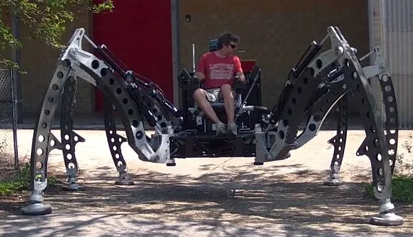 A walking vehicle