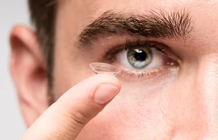 AR contact lenses