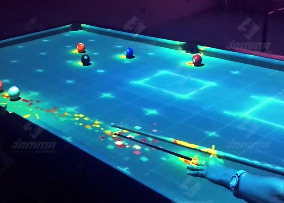Smart AR pool table