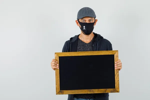 Wearable chalkboards