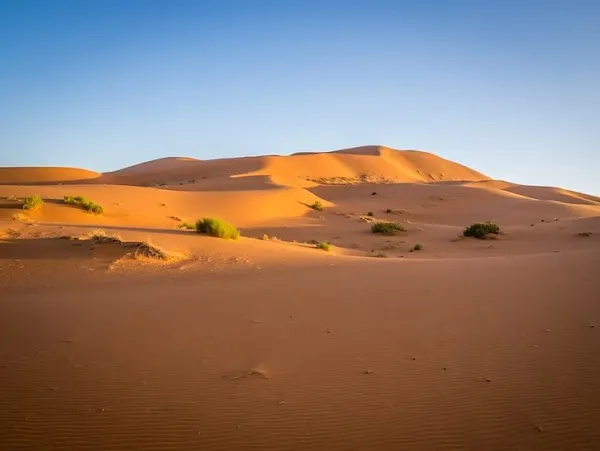 Artificial climate in deserts