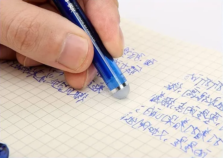 Erasable ink pen