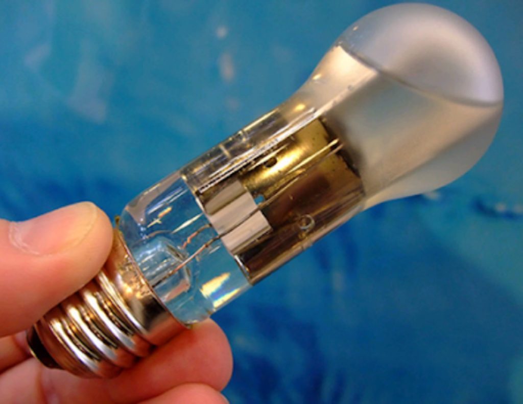Liquid-cooled LED lights
