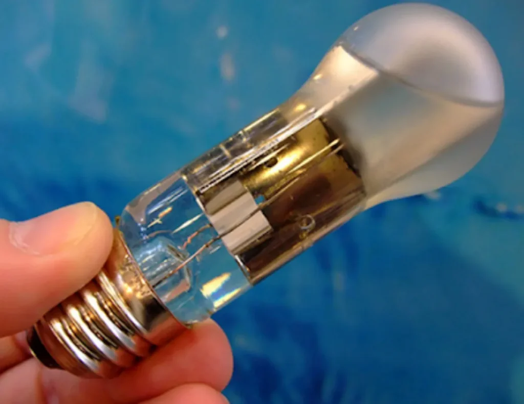 Liquid-cooled LED lights