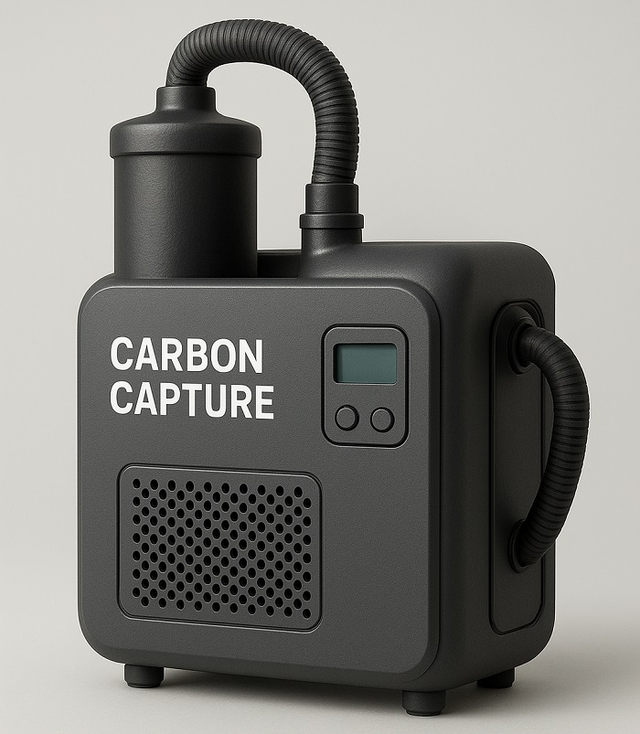 A modular carbon capture device
