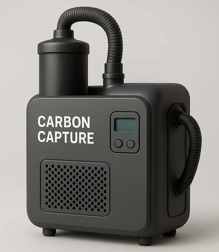 A modular carbon capture device