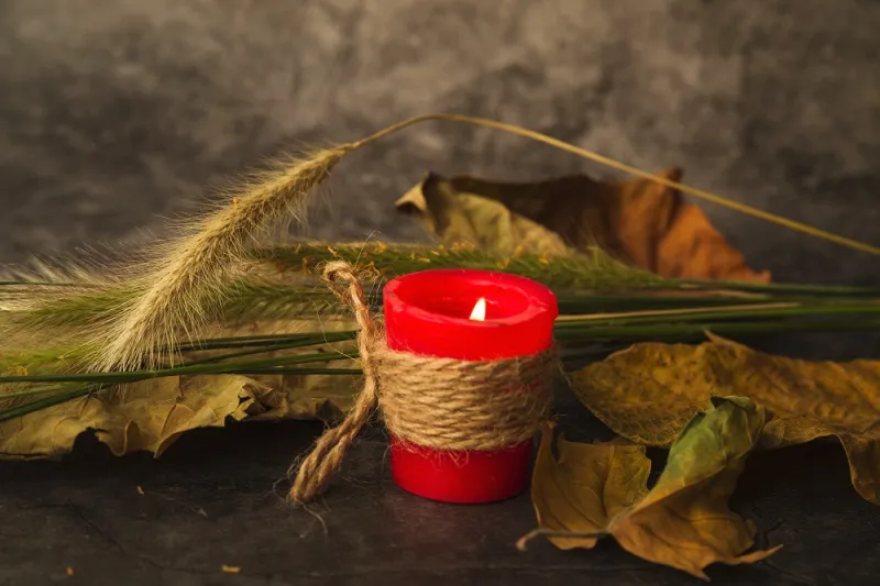 Mosquito repellent candles