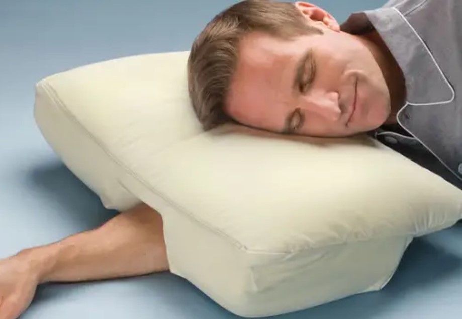 pillows with a gap for your arm