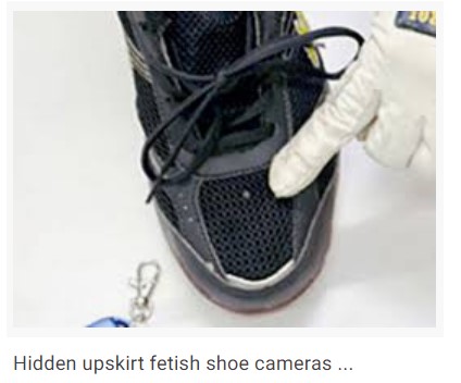 Upskirt fetish shoe cams