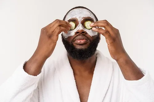 Skin care masks for men