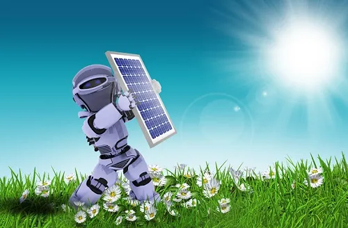 Solar-powered cctv cameras