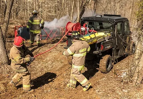 All-terrain emergency vehicles