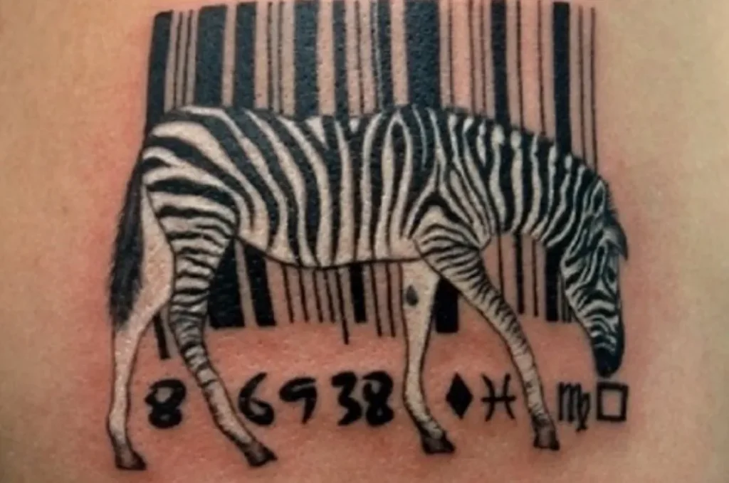 DNA barcode tattoo designer app