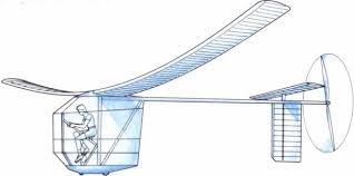 Peddle-powered hang gliders