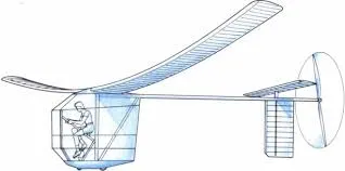 Peddle-powered hang gliders
