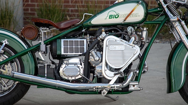 motorcycles that runs on biodiesel