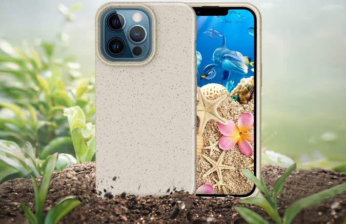 Biodegradable phone cases