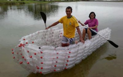 Boat making kit – make a boat out of recycled bottles