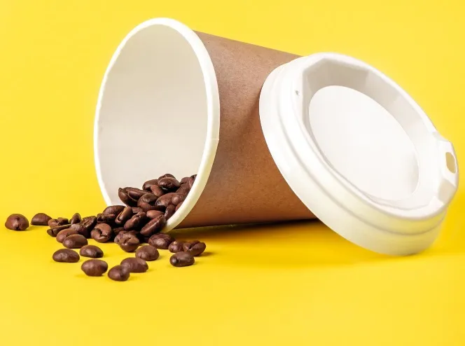 Edible coffee cups