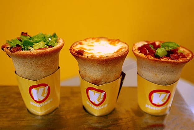 Pizza in a cup!