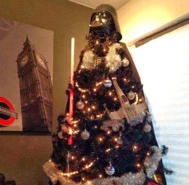 Darth Vader Christmas Trees