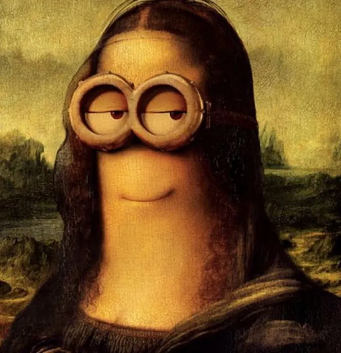 Digital versions of historic masterpieces for internal walls