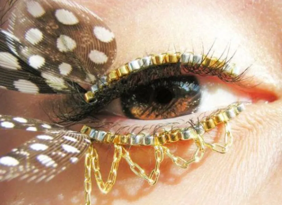 Butterfly eyelashes