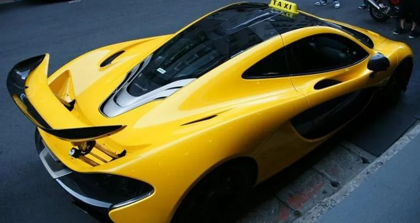 Super-car taxi cabs