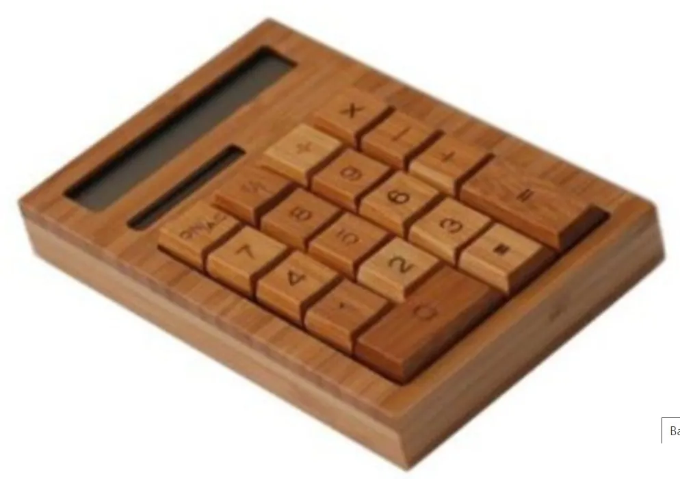 “green punk” retro gadgets made of wood