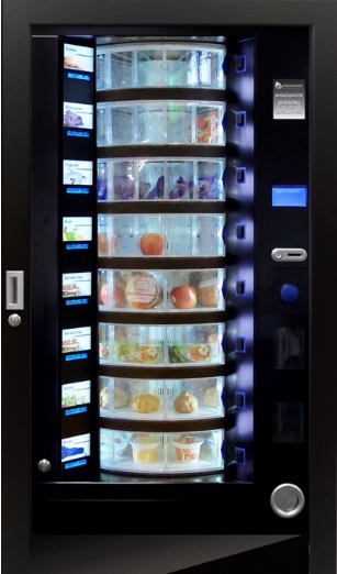 Healthy meals vending machines