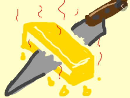 A Heated Butter Knife