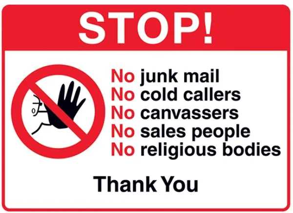 Junk mail return charges