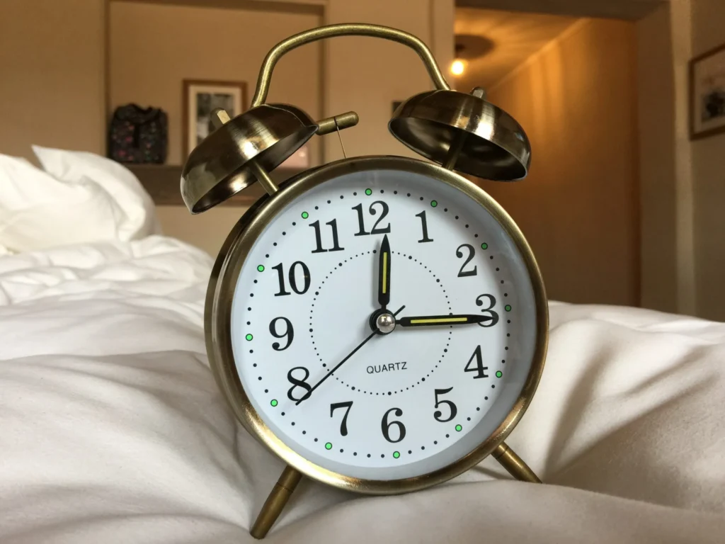 Alarm – I’m already up button