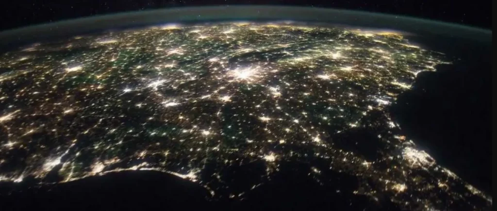 Light pollution spotter – Satellite that identifies cities that waste the most energy from streetlights that point upwards