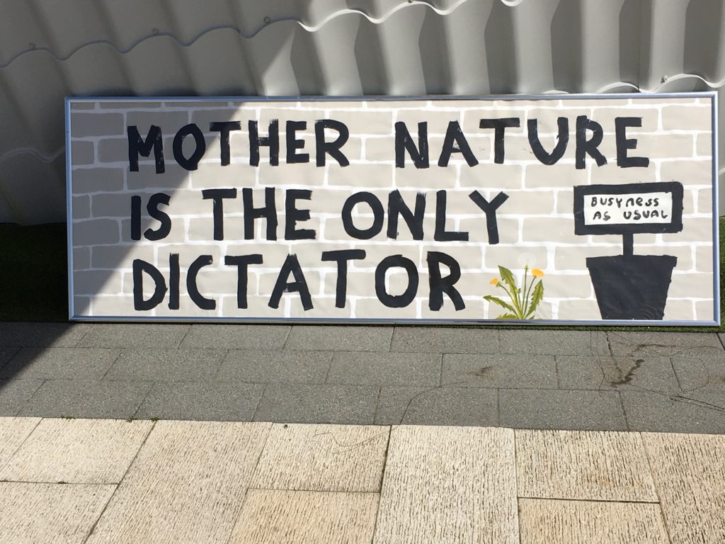 mother nature is the only dictator
