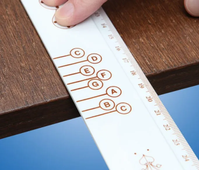 Musical rulers