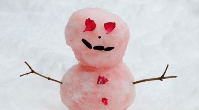 Use beetroot to color your snowman this year