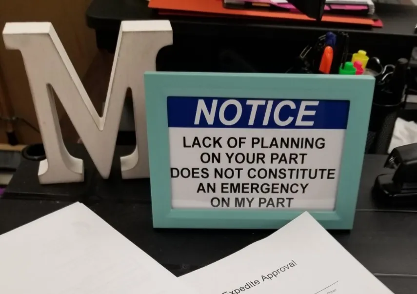 ‘That is why you fail’ notices