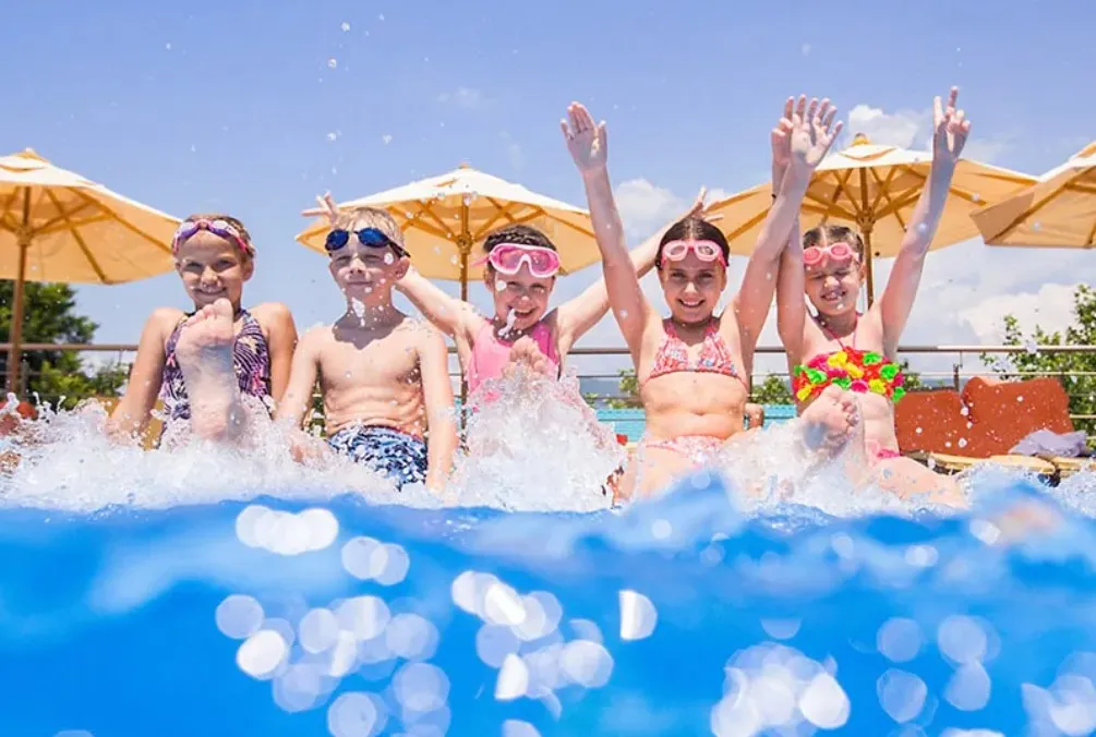 Make and sell snow for snowball fights by the pool at hotels in hot countries