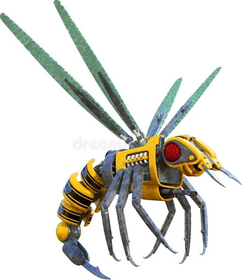 Robotic bees for artificial pollination