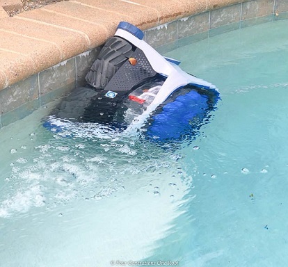 A robotic pool cleaner