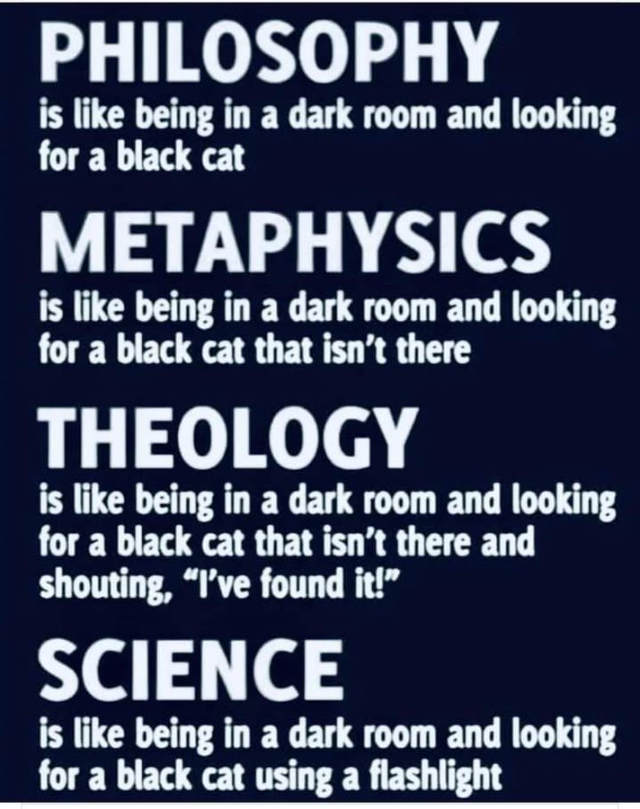 Science is the light – God damned it!