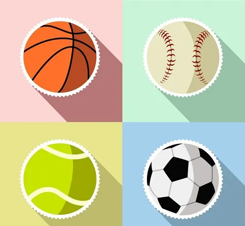 Biodegradable sports balls