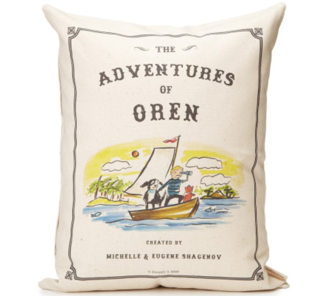Personalised story book pillows for kids