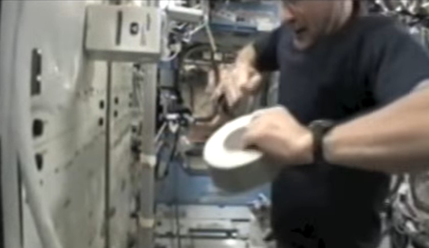 Repair spacecraft and satellites with duct tape