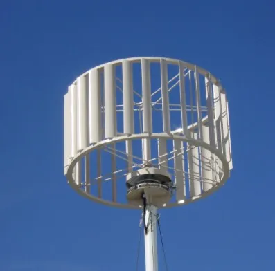 Cylinder-shaped wind turbines